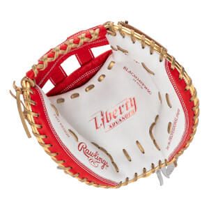 Rawlings Liberty Advanced Color Series 4.0 34" Fastpitch Softball Catcher's Mitt: RLACM34FPWSG: Image #464469