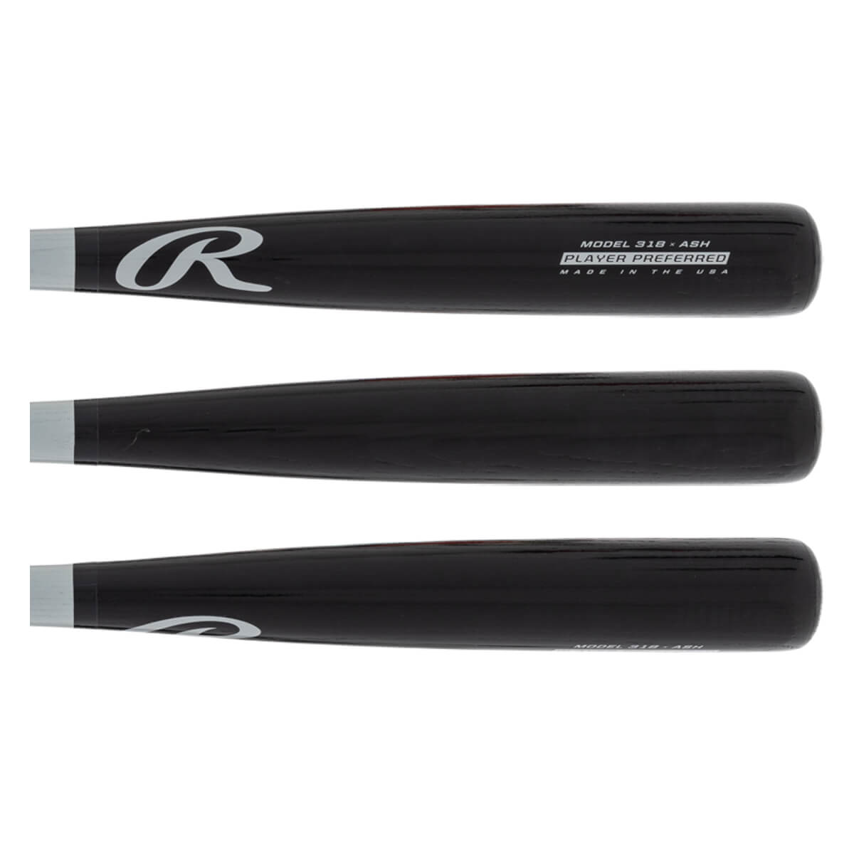 Rawlings Player Preferred Ash Wood Baseball Bat: 318RAW: Image #462357