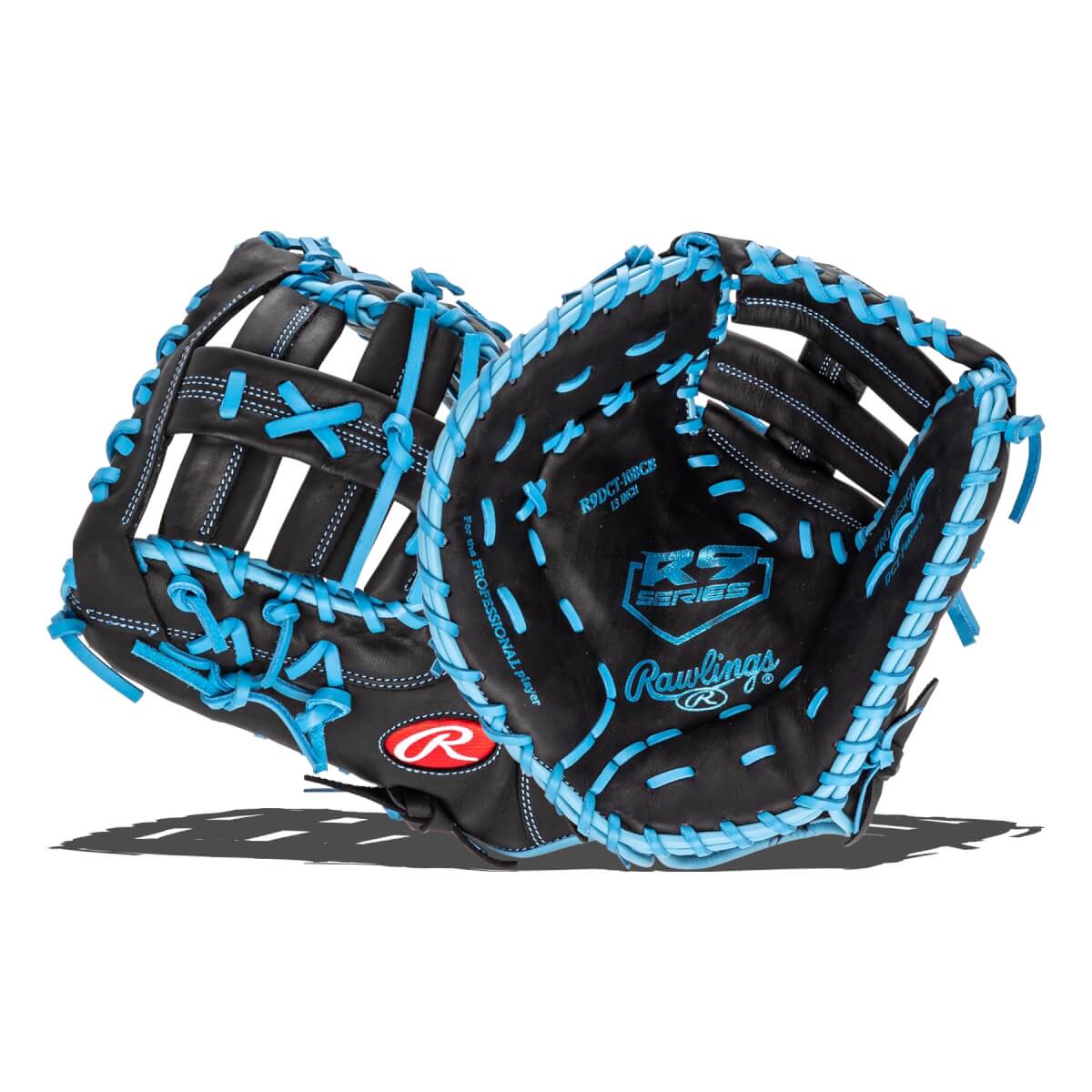 Rawlings R9 13" Baseball First Base Mitt: R9DCT10BCB: Image #458906