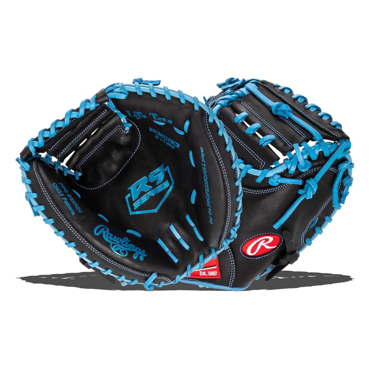 Rawlings R9 32.5" Baseball Catcher's Mitt: R9CM325BCB: Image #458082