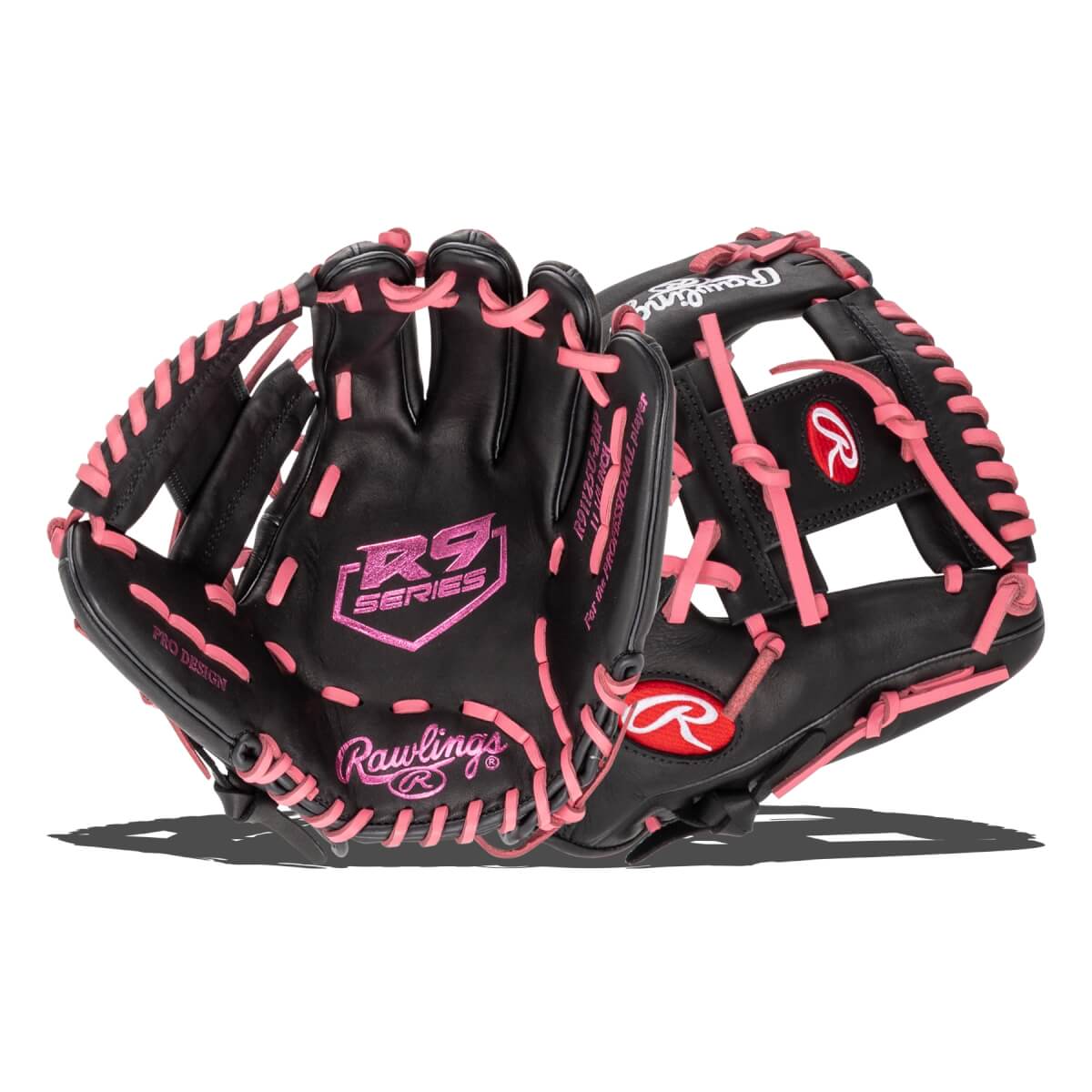 Rawlings R9 Contour 11.25" Baseball Glove: R91125U-2BP: Image #459048