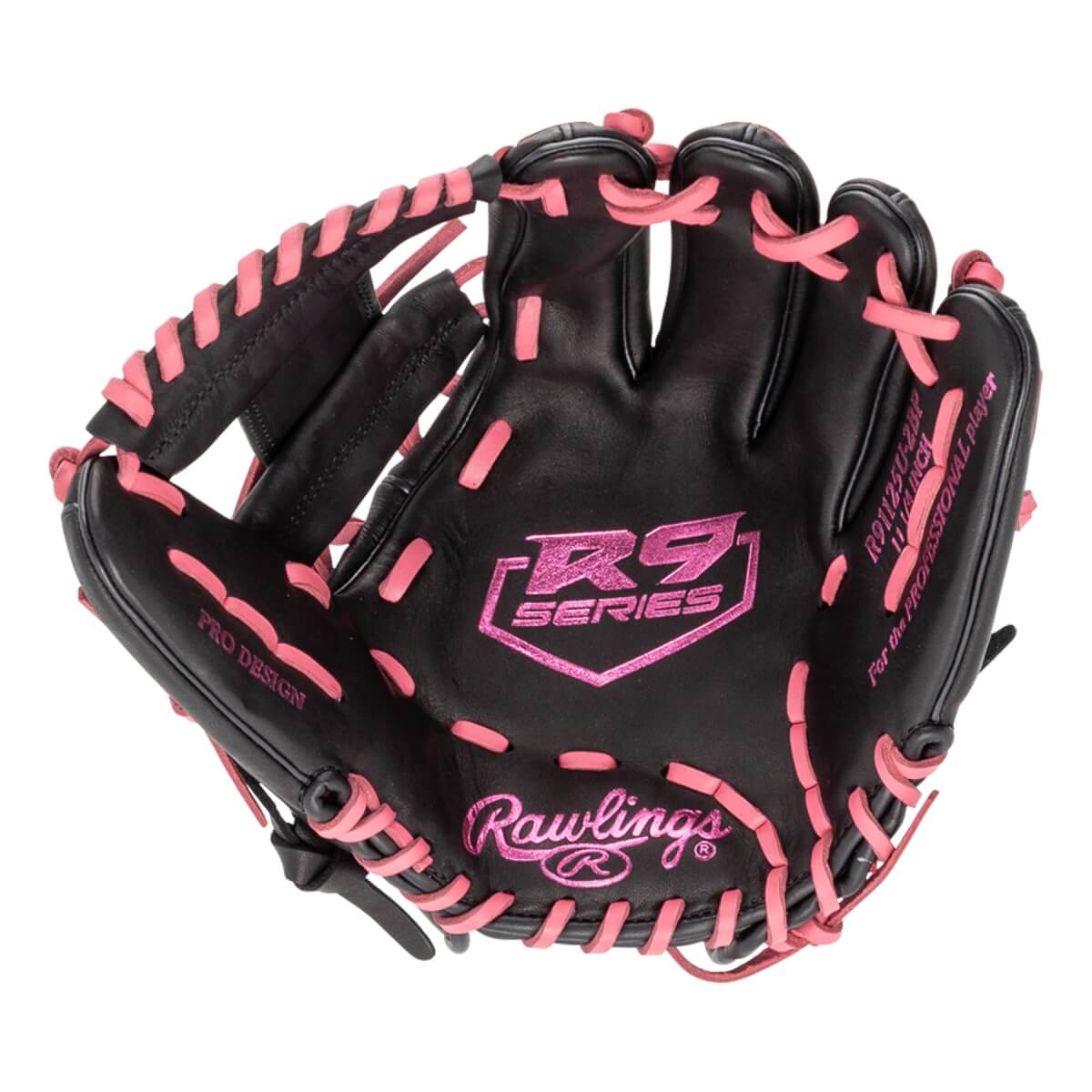 Rawlings R9 Contour 11.25" Baseball Glove: R91125U-2BP: Image #459049