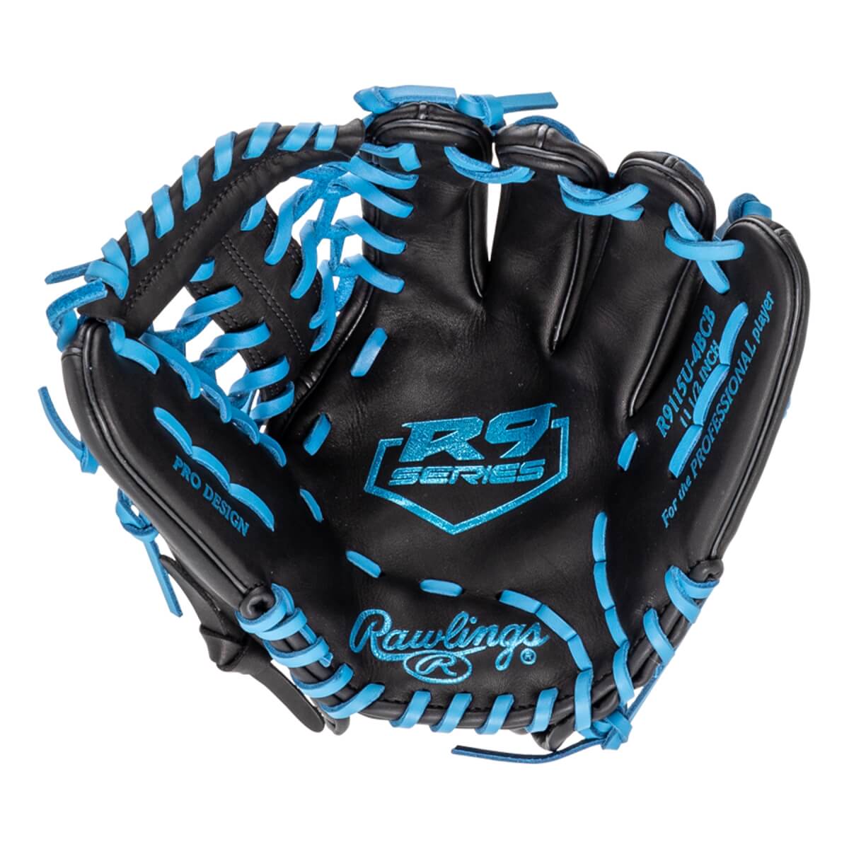Rawlings R9 Contour 11.5" Baseball Glove: R9115U-4BCB: Image #459100