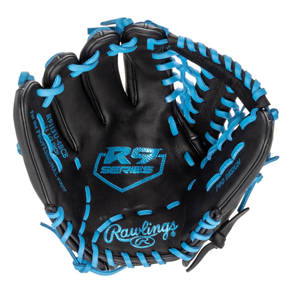 Rawlings R9 Contour 11.5" Baseball Glove: R9115U-4BCB: Image #459057