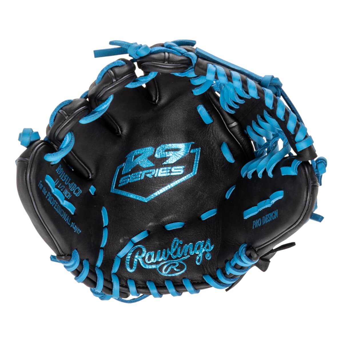 Rawlings R9 Contour 11.5" Baseball Glove: R9115U-4BCB: Image #459061