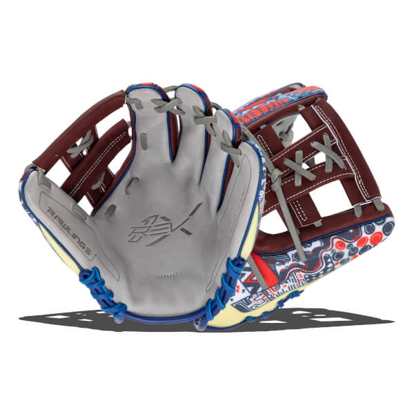 Rawlings REV1X Francisco Lindor 11.75" Baseball Glove: REVFL12-32GSH: Image #464279