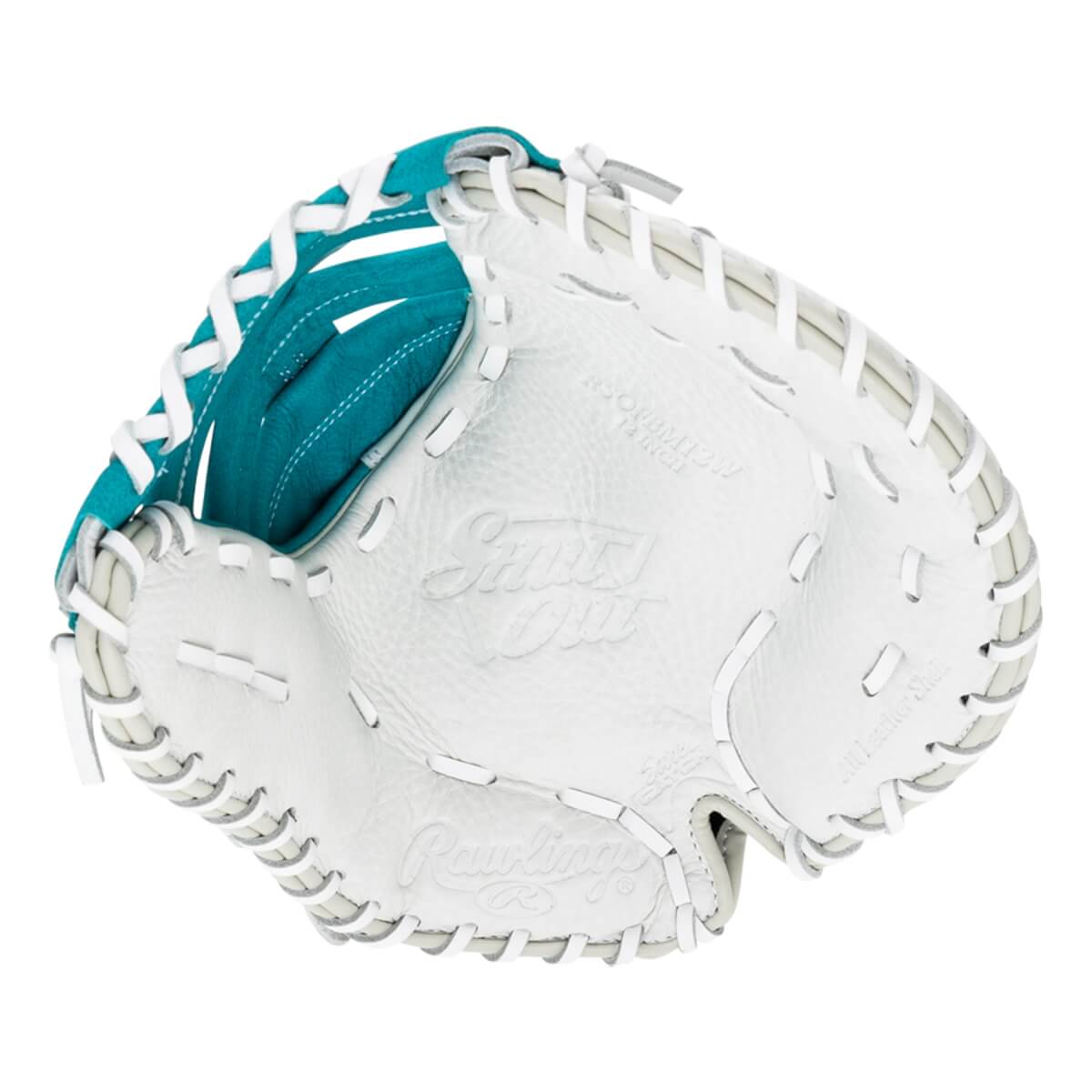 Rawlings Shut Out 12" Fastpitch First Base Mitt: RSOFBM12W: Image #459144