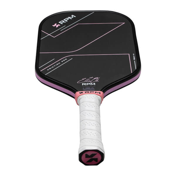 RPM Friction Pro 16mm V2 ピックルボールパドル RPM Friction Pro 16mm Elongated V2 Carbon Fiber Pickleball Paddle