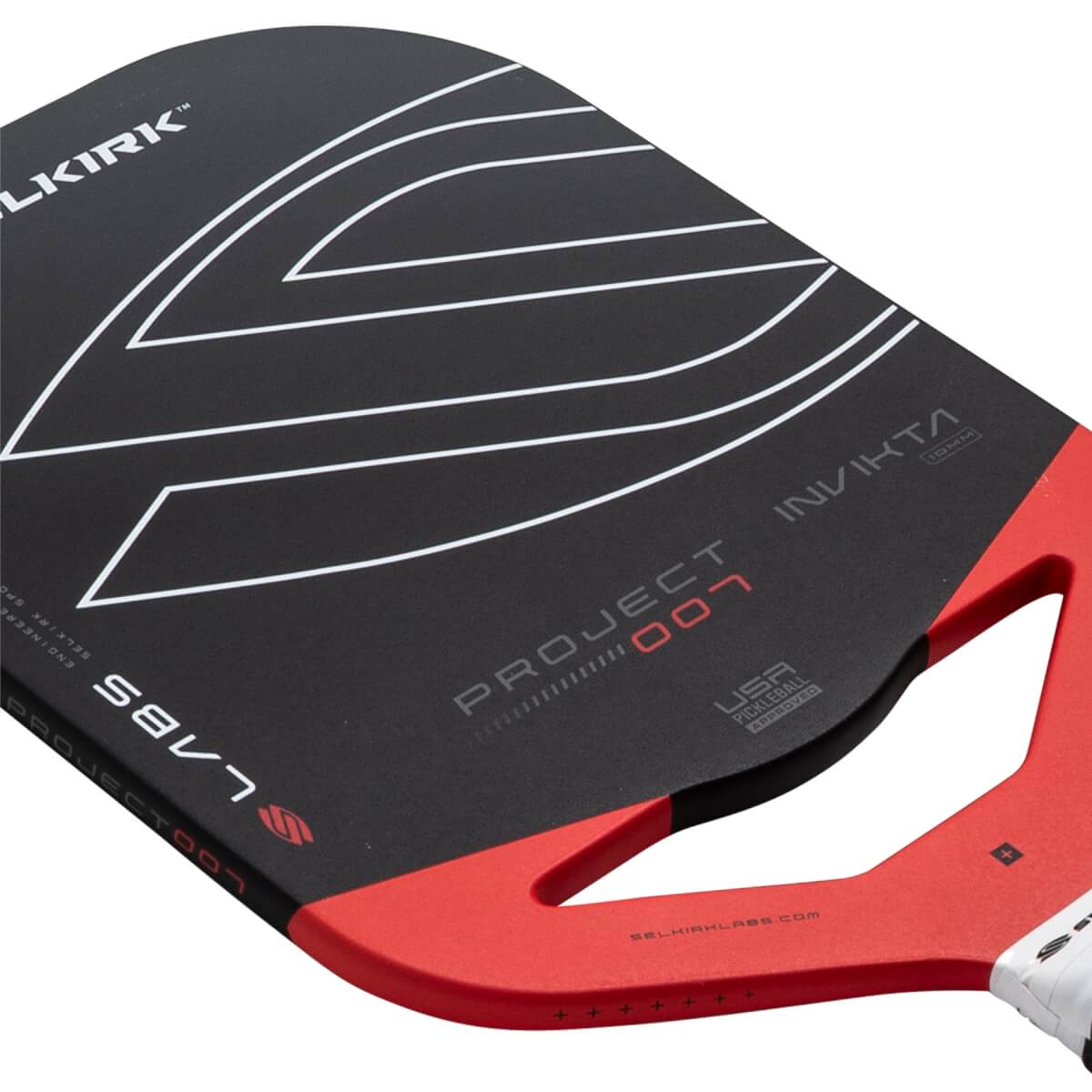 Selkirk LABS 007 Invikta 10mm InfiniGrit Carbon Fiber Pickleball Paddle: Image #467730