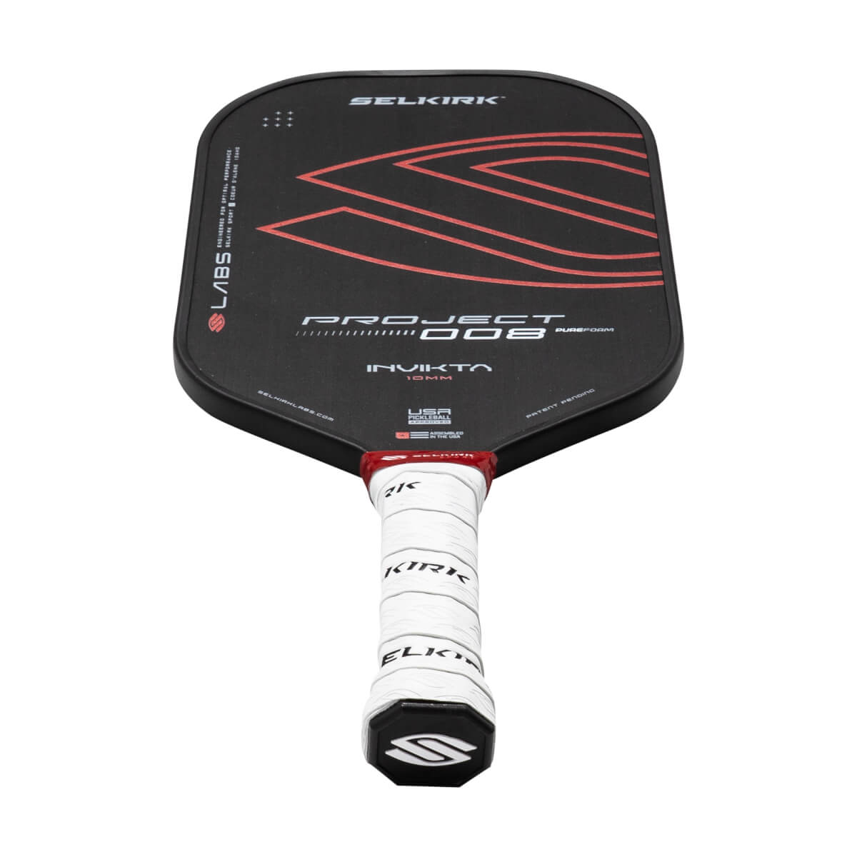 Selkirk LABS 008 Invikta 10mm Pickleball Paddle: Image #455486