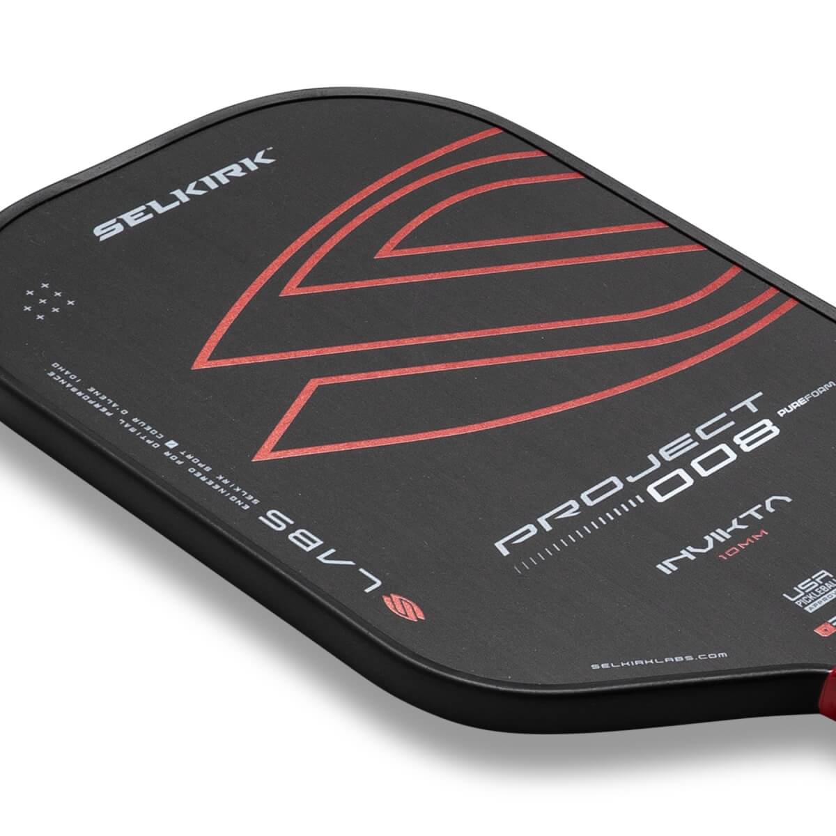 Selkirk LABS 008 Invikta 10mm Pickleball Paddle: Image #455487
