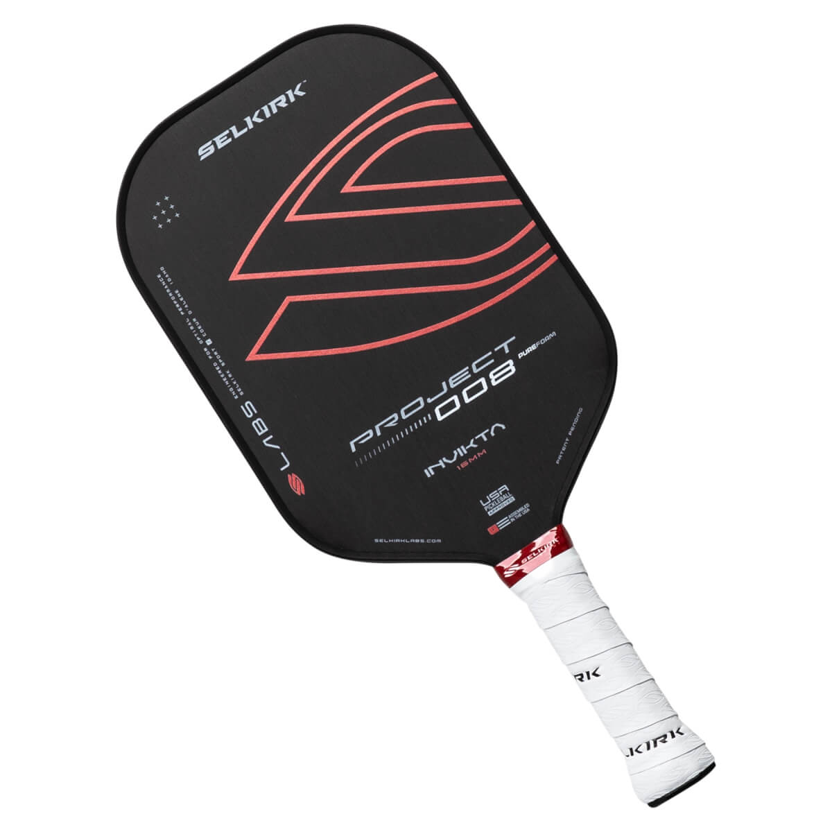 ロッド paddling Selkirk Labs 008 Invikta 16mm Pickleball Paddle