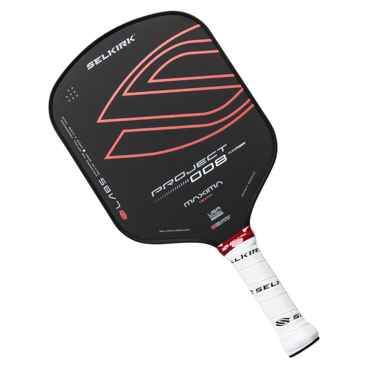 Selkirk LABS 008 Maxima 16mm Pickleball Paddle: Image #456028