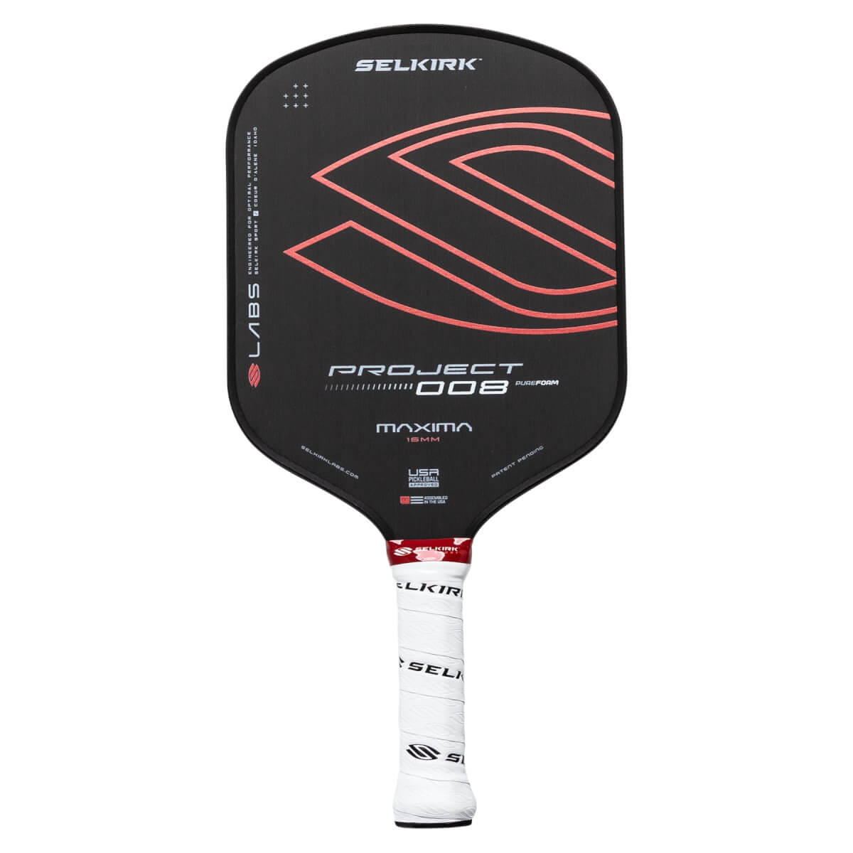 Selkirk LABS 008 Maxima 16mm Pickleball Paddle: Image #456029