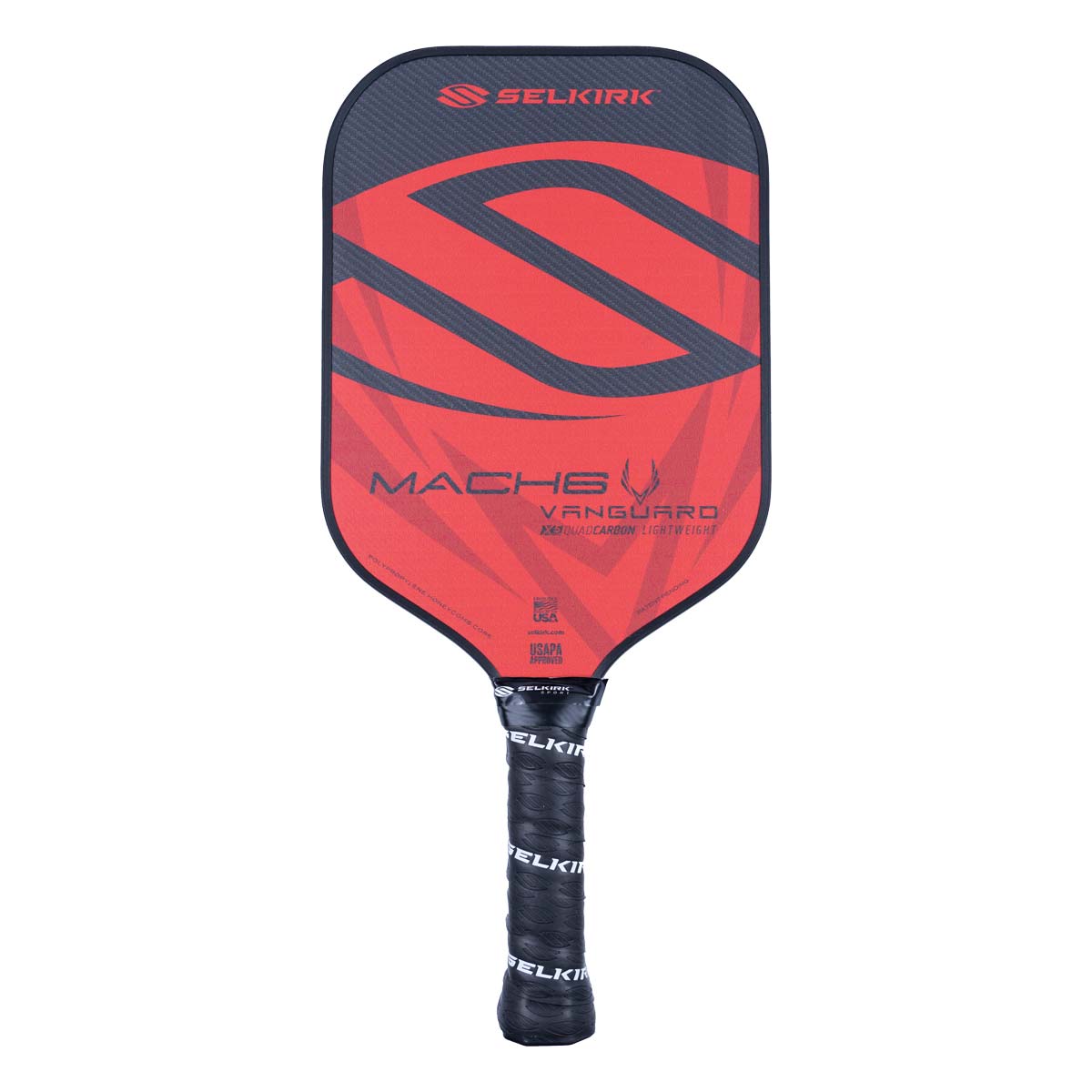 Selkirk VANGUARD Hybrid Mach6 Lightweight Carbon Fiber Pickleball Paddle : Image #397459