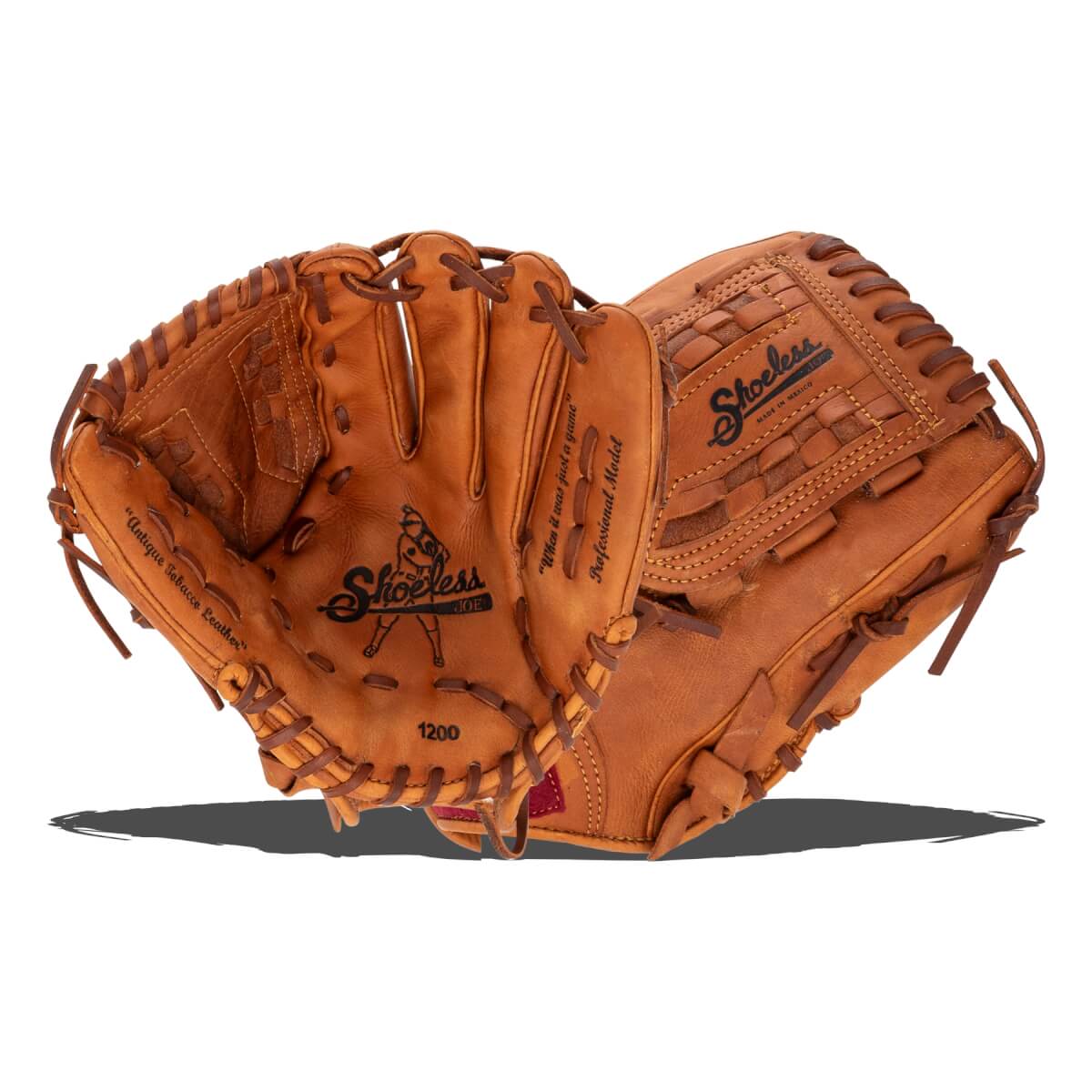 Shoeless Joe Professional 12" Baseball Glove: 1200BW: Image #458401
