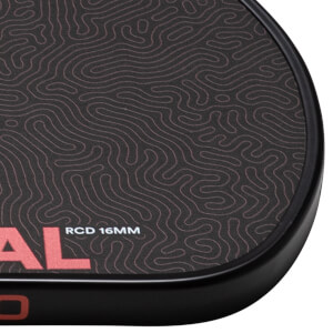 Six Zero Coral Carbon Fiber Pickleball Paddle: Image #465790