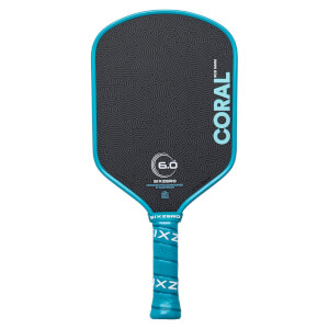 Six Zero Coral Carbon Fiber Pickleball Paddle: Image #465792