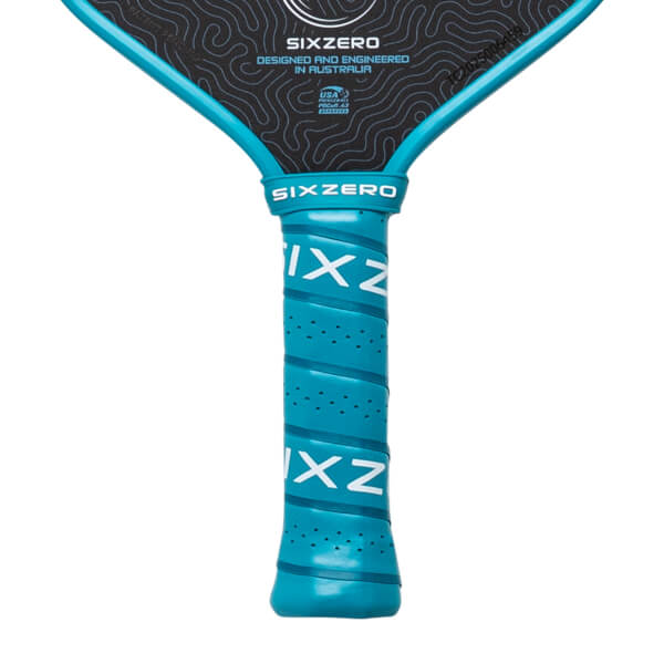 Six Zero Coral Carbon Fiber Pickleball Paddle: Image #465793