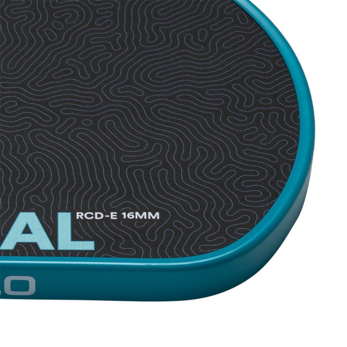 Six Zero Coral Elongated Carbon Fiber Pickleball Paddle: Image #466827
