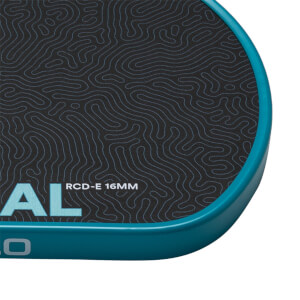 Six Zero Coral Elongated Carbon Fiber Pickleball Paddle: Image #466827