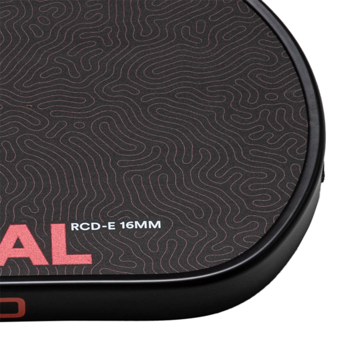 Six Zero Coral Elongated Carbon Fiber Pickleball Paddle: Image #466532