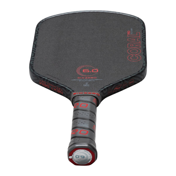 Six Zero Coral Pro Hybrid UPA-A Carbon Fiber Pickleball Paddle