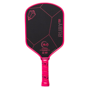 Six Zero Ruby Pro 14mm Aramid Fiber Pickleball Paddle: Image #463853