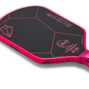 Six Zero Ruby Pro 14mm Aramid Fiber Pickleball Paddle: Image #463856