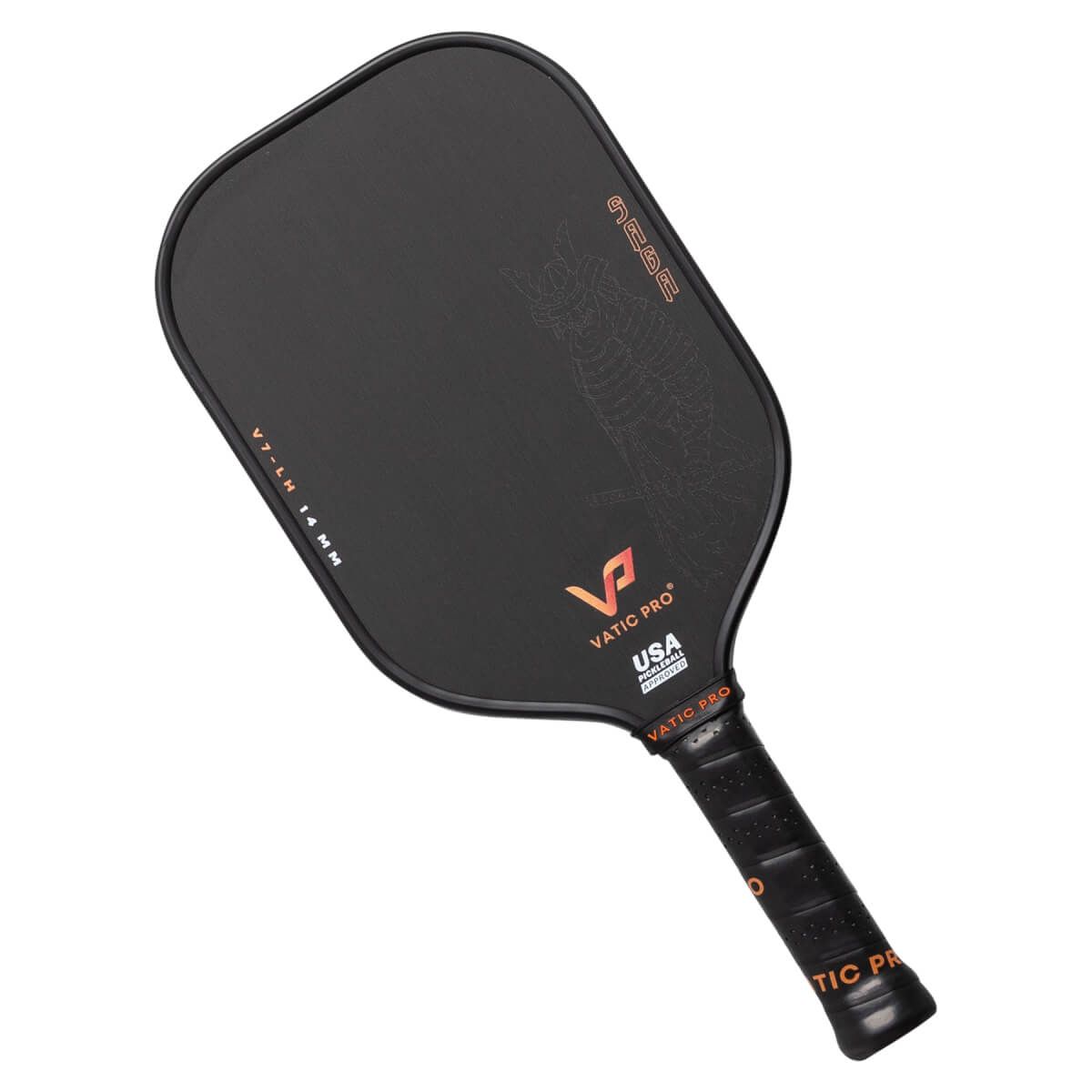 Vatic Pro Saga V7 LH Carbon Fiber Pickleball Paddle: Image #458174