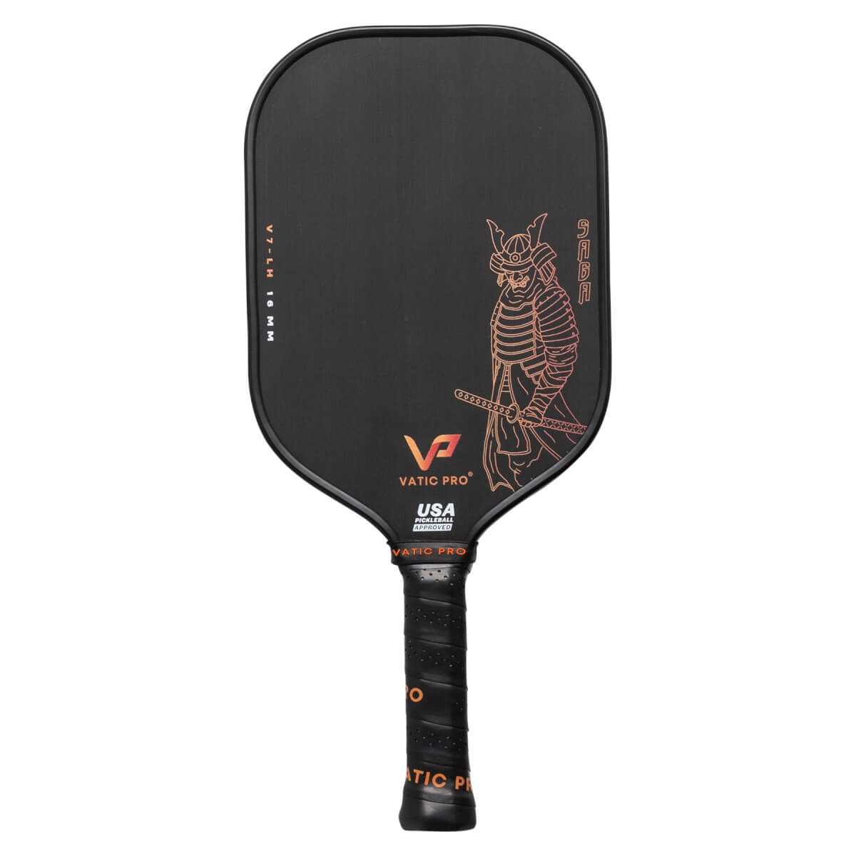 Vatic Pro Saga V7 LH Carbon Fiber Pickleball Paddle: Image #458229