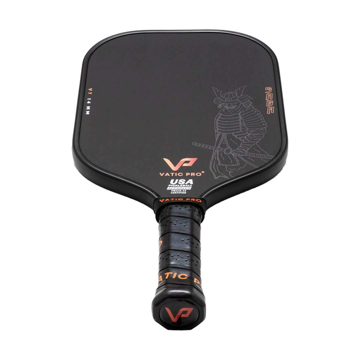Vatic Pro Saga V7 SH Carbon Fiber Pickleball Paddle: Image #458207