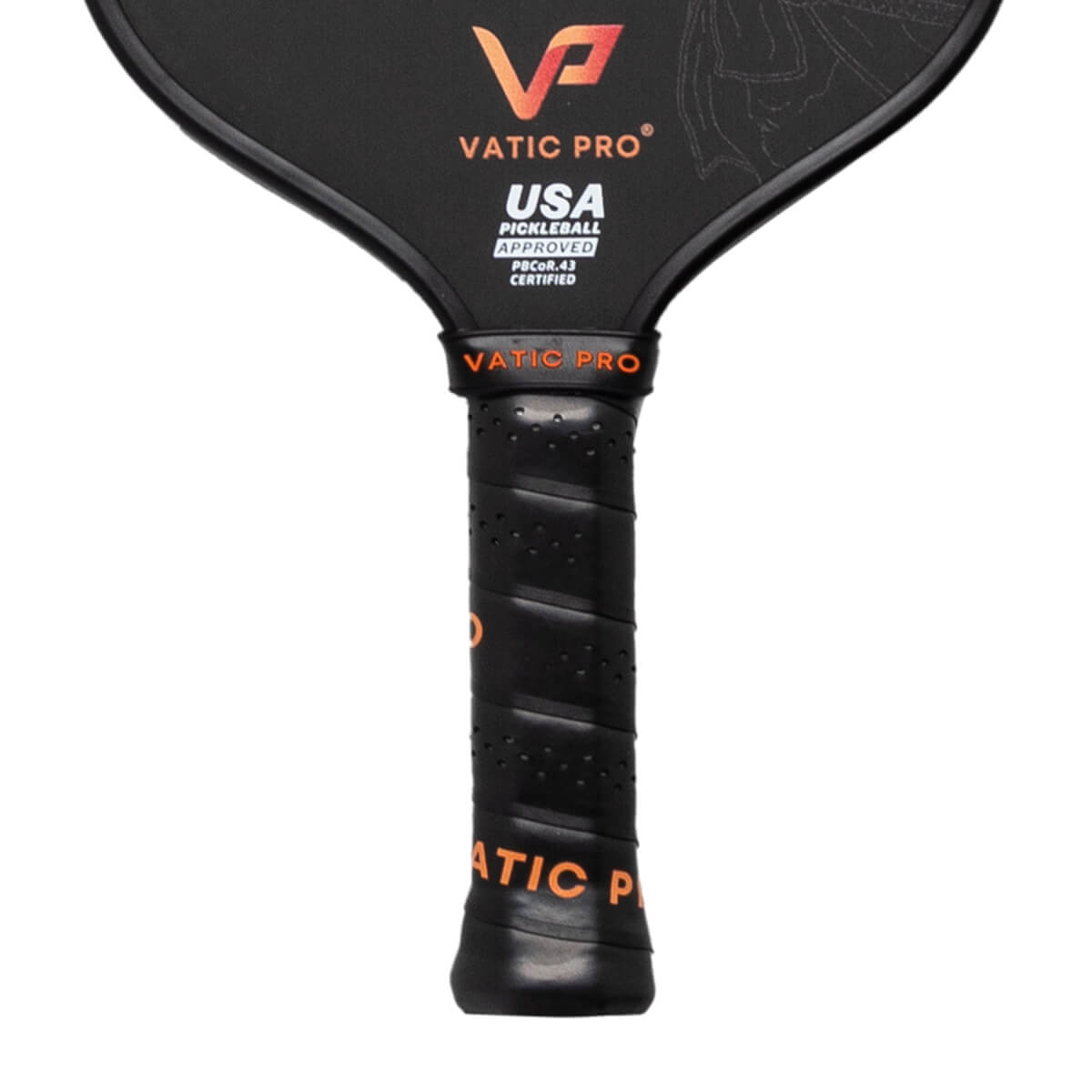 Vatic Pro Saga V7 SH Carbon Fiber Pickleball Paddle: Image #458206