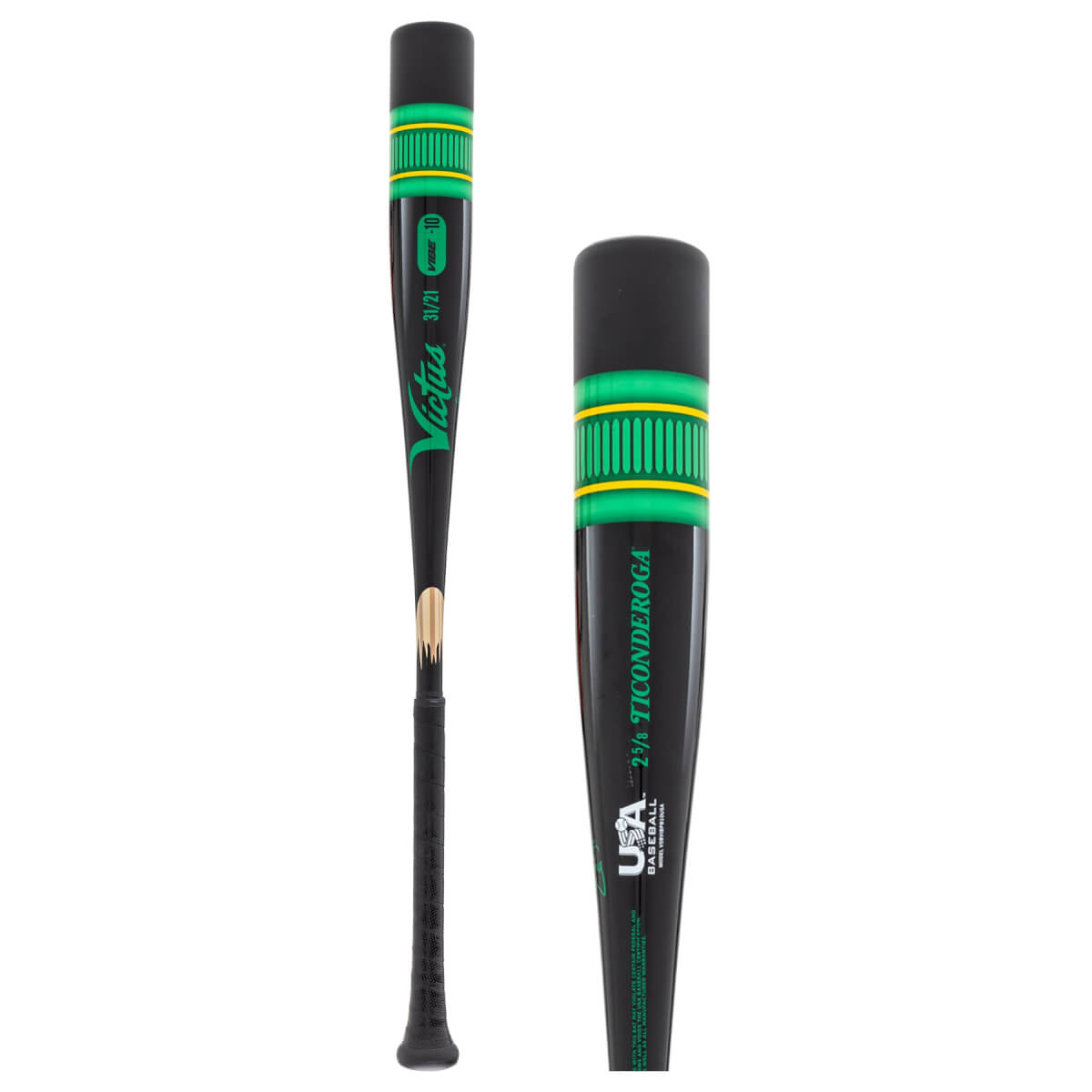 Victus Vibe Black Pencil -10 USA Baseball Bat: VSVIBPB10USA: Image #454957