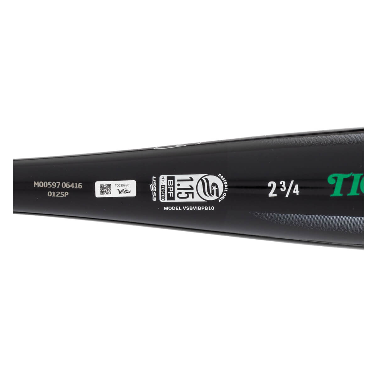 Victus Vibe Black Pencil -10 USSSA Baseball Bat: VSBVIBPB10: Image #454952