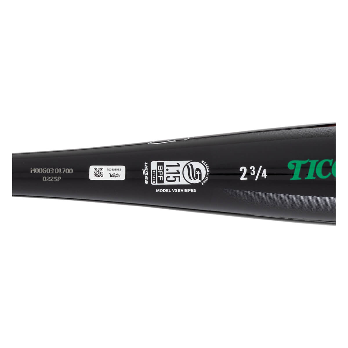 Victus Vibe Black Pencil -5 USSSA Baseball Bat: VSVIBPB5: Image #454968