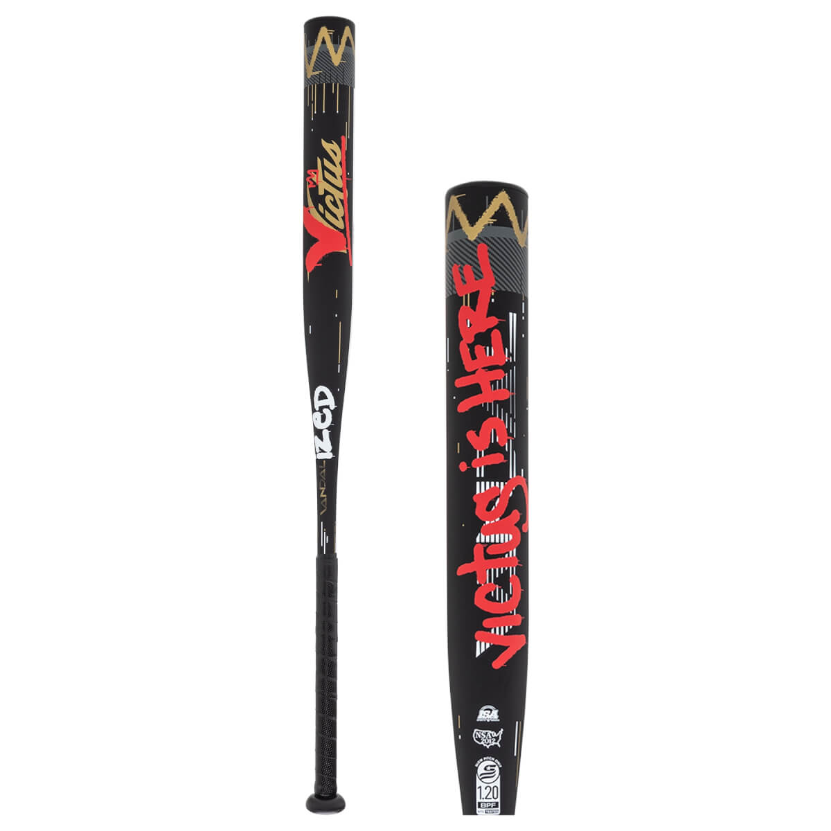 Victus Vandalized Black 12.25'' Big Boy Load USSSA Slow Pitch