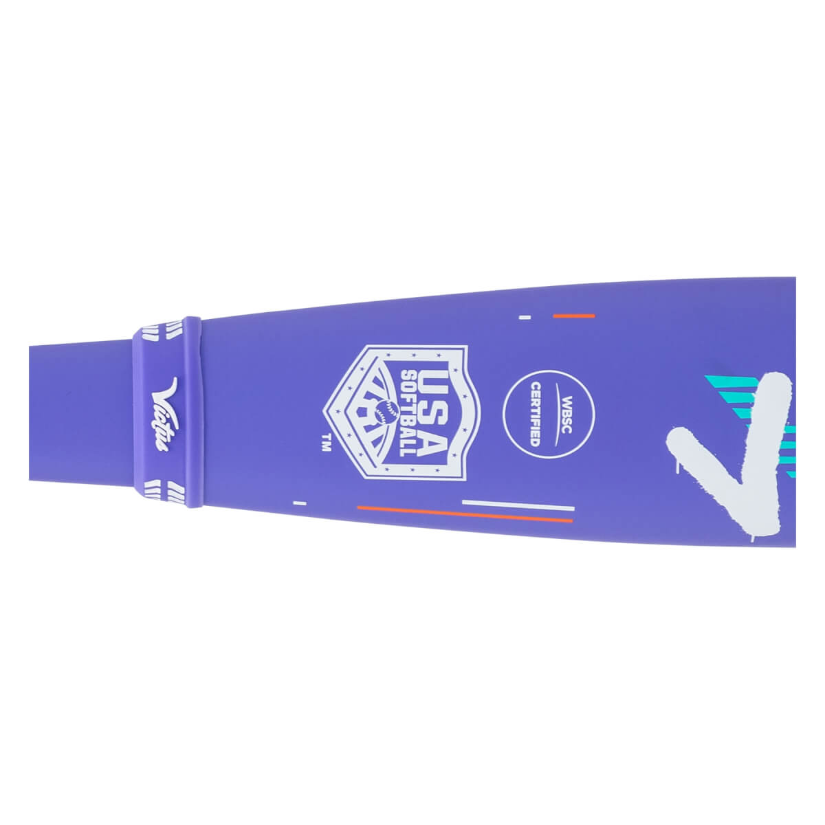 Batte De Softball Victus Vandal USA/ASA 2026 - Bout Violet, Manche  - Réf VSPVA2