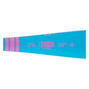 Victus Vibe Tatis Pink Pro-Crayon -8 USSSA Baseball Bat: VSVIB8C-FT: Image #456640