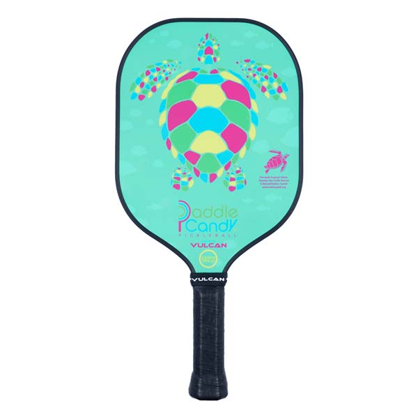 Vulcan Paddle Candy Sea Turtle Middleweight Composite Pickleball Paddle: Image #397418