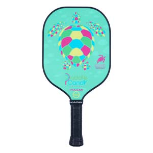 Vulcan Paddle Candy Sea Turtle Middleweight Composite Pickleball Paddle: Image #397418