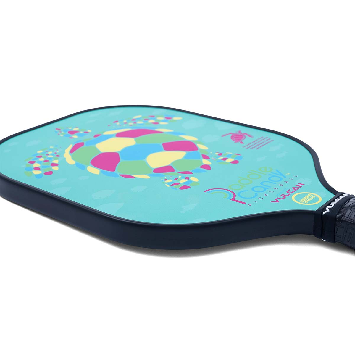Vulcan Paddle Candy Sea Turtle Middleweight Composite Pickleball Paddle: Image #397422