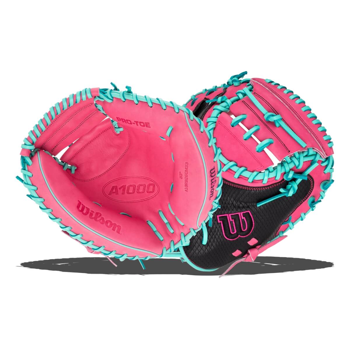 Wilson A1000 SuperSnakeSkin CM33 33" Baseball Catcher's Mitt: WBW10396633: Image #463205