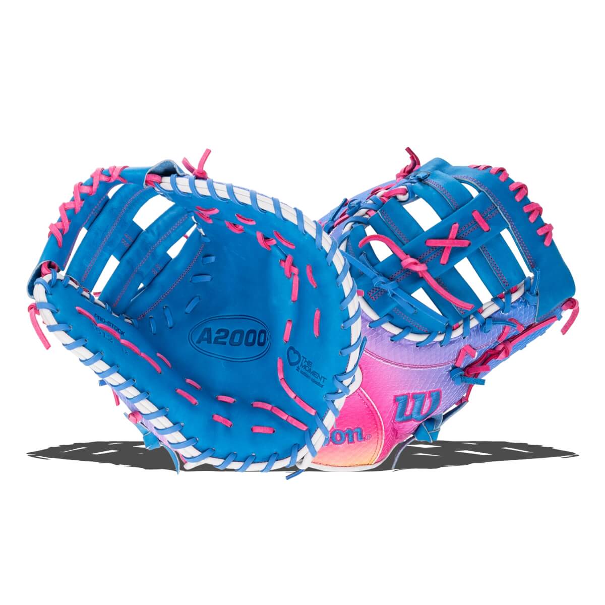 Wilson A2000 1612 Love the Moment 12" Baseball First Base Mitt: WBW10344112: Image #455964