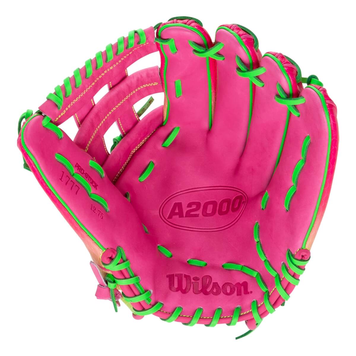Wilson A2000 1777 Omaha Cherry Limeade 12.75" Baseball Glove: WBW1040831275: Image #462044