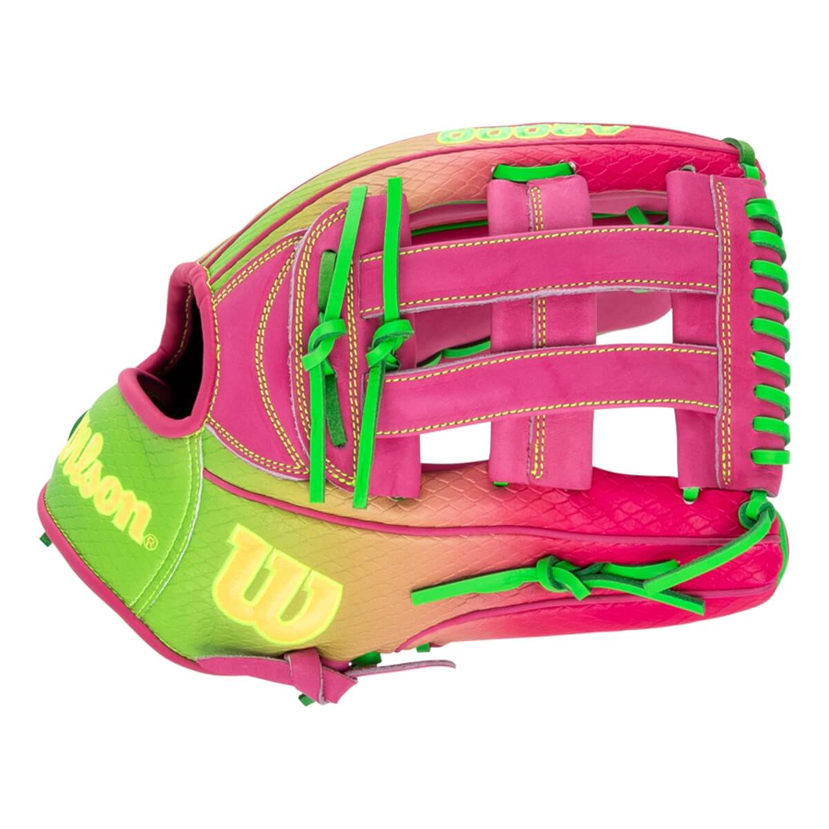 Wilson A2000 1777 Omaha Cherry Limeade 12.75" Baseball Glove: WBW1040831275: Image #462046