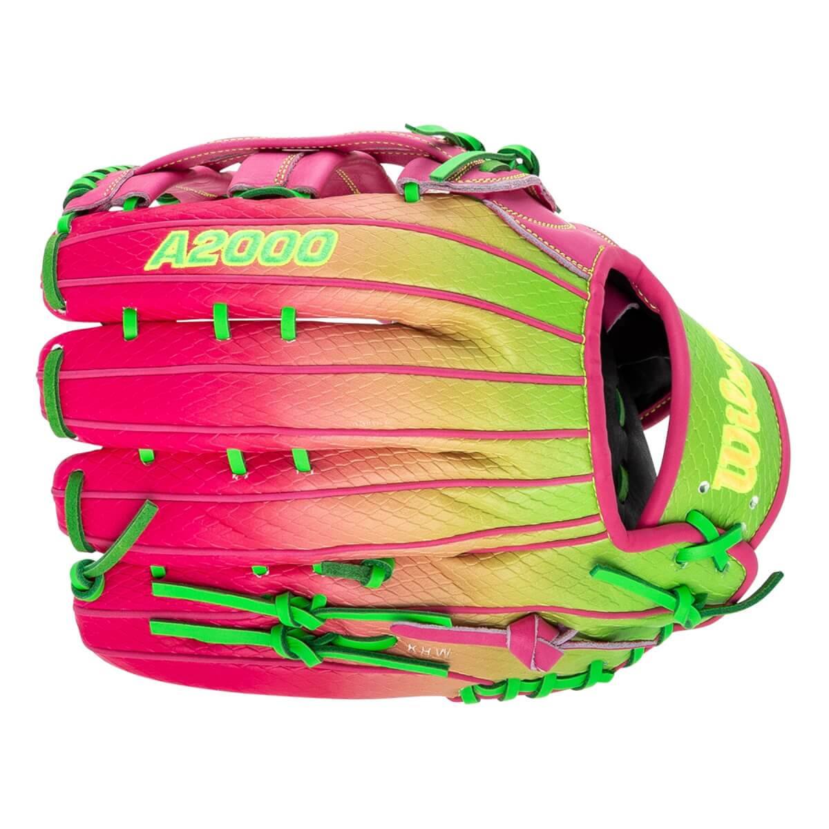 Wilson A2000 1777 Omaha Cherry Limeade 12.75" Baseball Glove: WBW1040831275: Image #462047