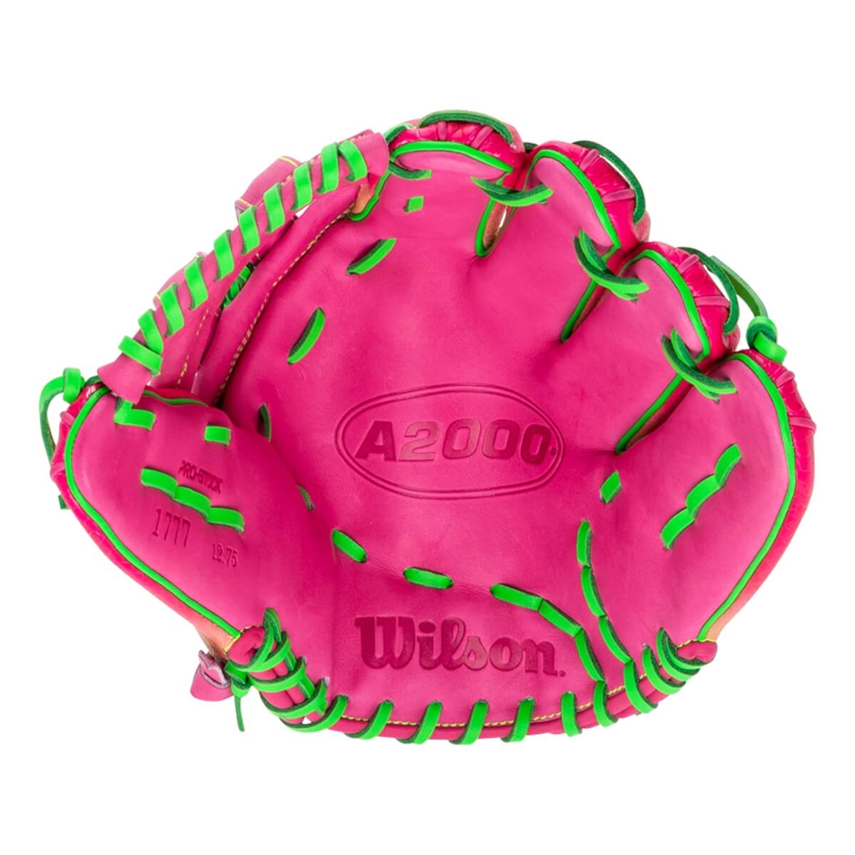 Wilson A2000 1777 Omaha Cherry Limeade 12.75" Baseball Glove: WBW1040831275: Image #462048