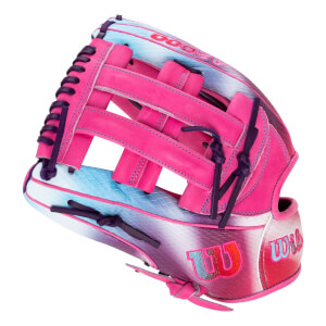 Wilson A2000 1777 Raspberry Clouds 12.75" Baseball Glove: WBW1042601275: Image #463901