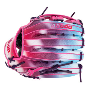 Wilson A2000 1777 Raspberry Clouds 12.75" Baseball Glove: WBW1042601275: Image #463903
